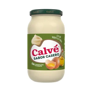 Mayonesa Calvé 430 ml sabor casero en frasco de cristal