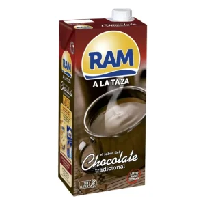 Chocolate a la taza RAM listo para tomar, brik de 1 litro