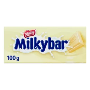 Chocolate blanco Milkybar de Nestlé, tableta de 100 g