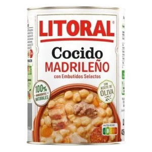 Cocido madrileño Litoral, lata de 425 g