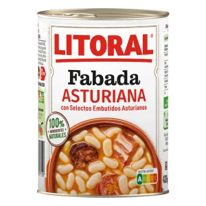 Fabada Litoral, fabada asturiana en lata de 420 g