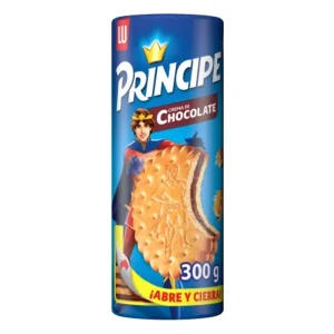 Galletas Príncipe chocolate de LU, paquete de 300 g rellenas de crema de chocolate