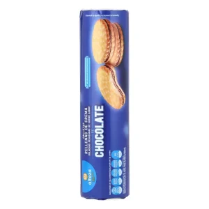 Galletas rellenas de chocolate Alteza, paquete en rulo de 250 g