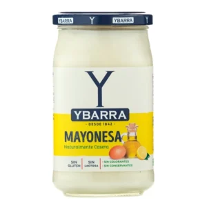 Mayonesa Ybarra 450 ml Naturalmente Casera en tarro de cristal