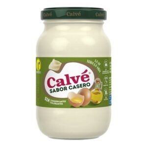 Mayonesa Calvé 210 ml sabor casero en frasco de cristal