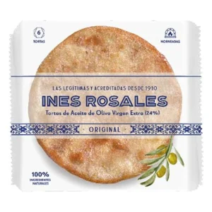 Tortas de aceite Inés Rosales con aceite de oliva virgen extra